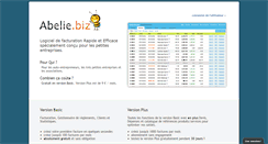 Desktop Screenshot of abelie.biz